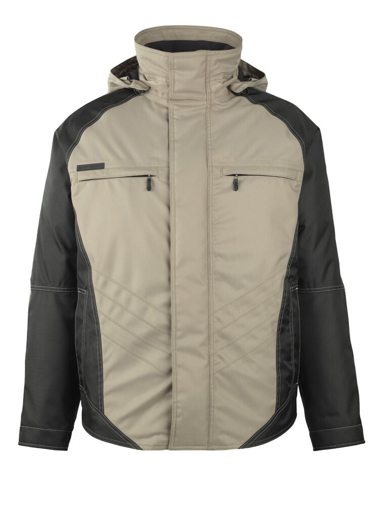 MASCOT Pilotjack Frankfurt - Heren Jas - Beige / zwart - XS