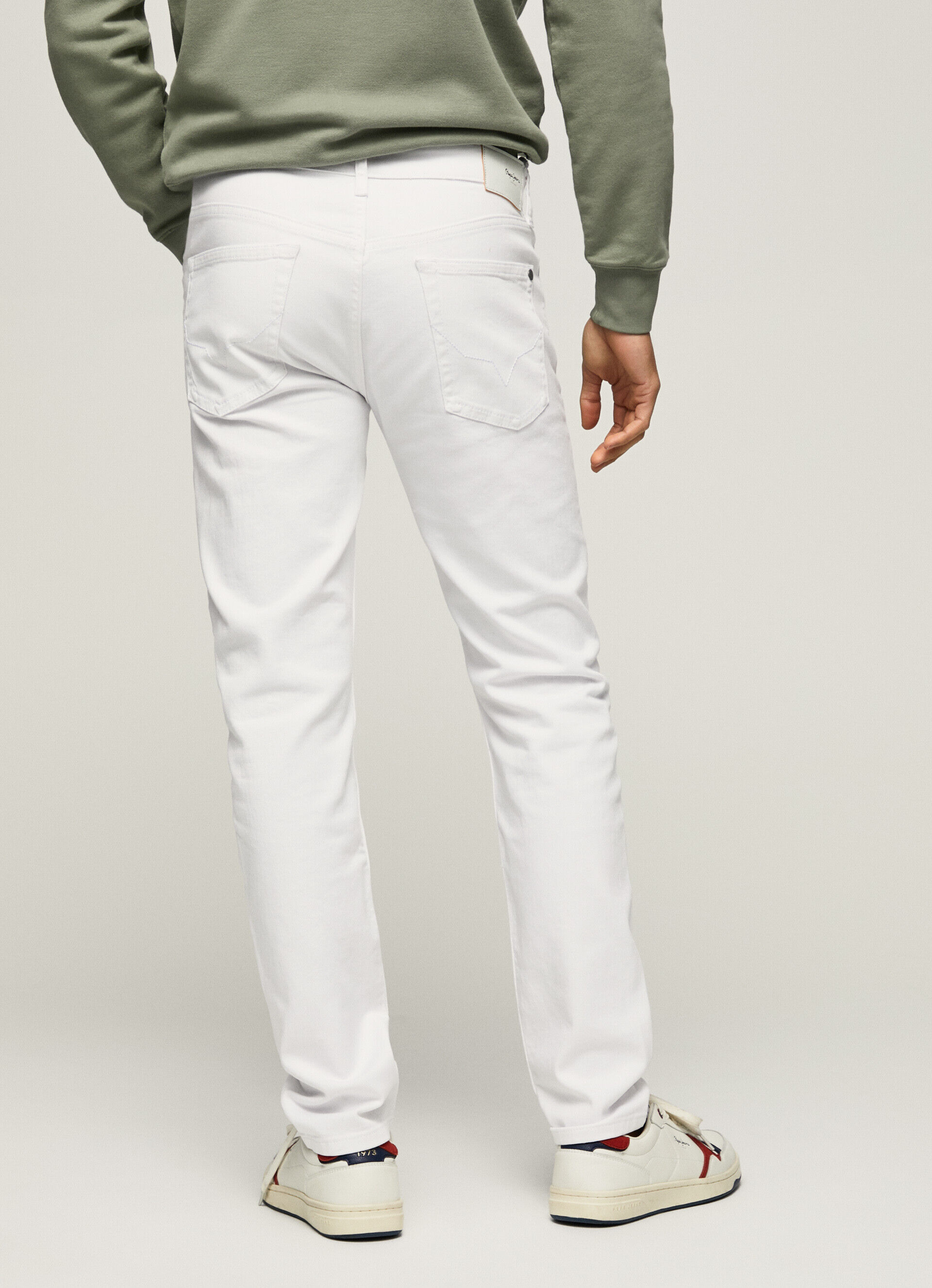 CALÇA JEAN HATCH FIT SLIM REGULAR SHOT - jeans