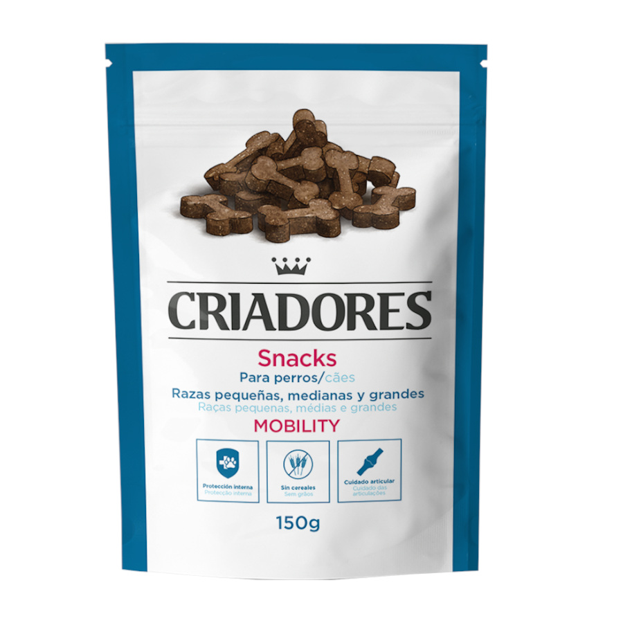 Petiscos para cães adultos Breeders Salmon Mobility