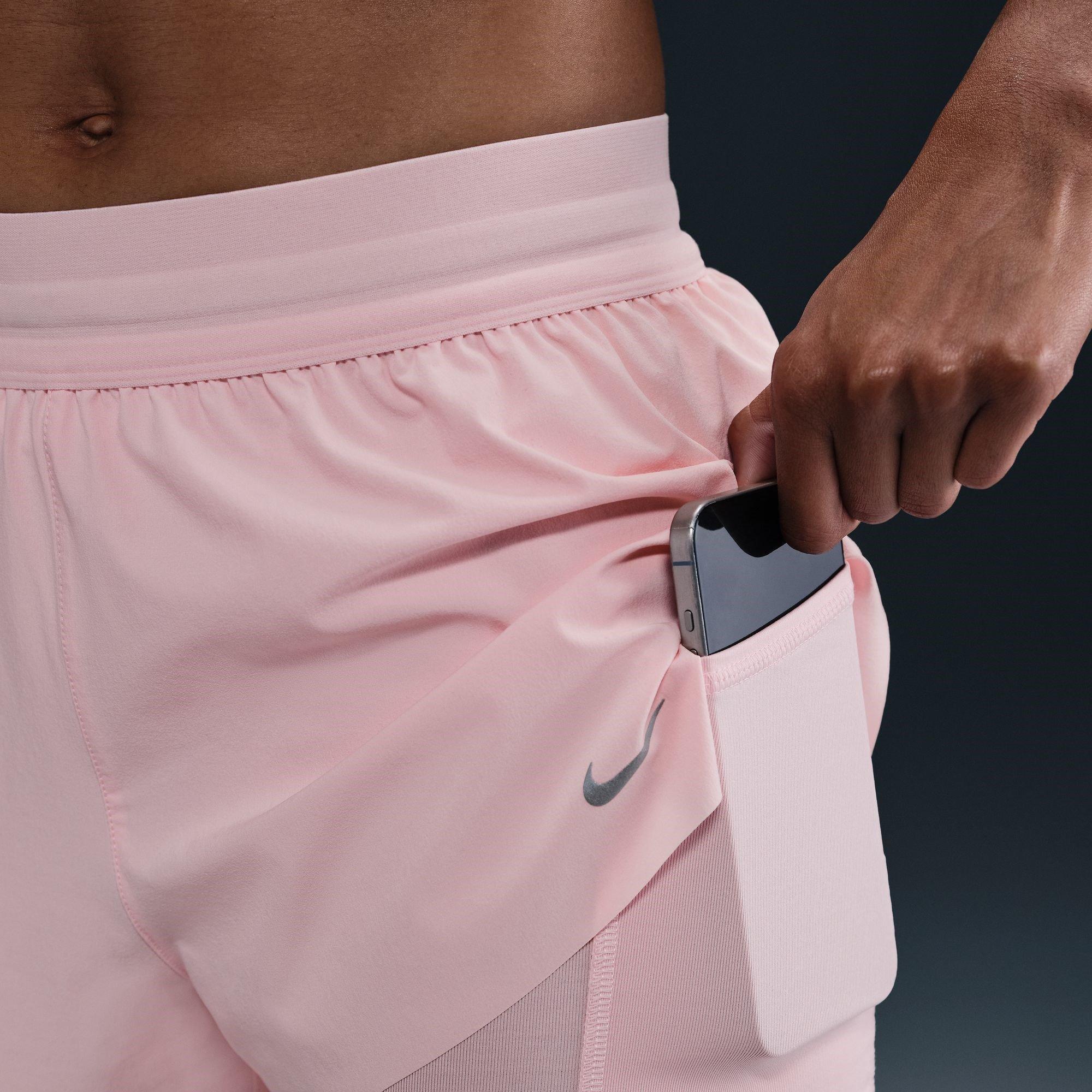 Nike Dri FIT Swift Womens Mid Rise 3 2 in 1 Shorts