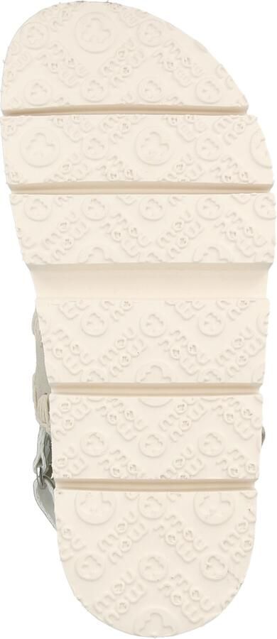MOU Dames Bio Sandal Maat: 40 Materiaal: Suède Kleur: Grijs