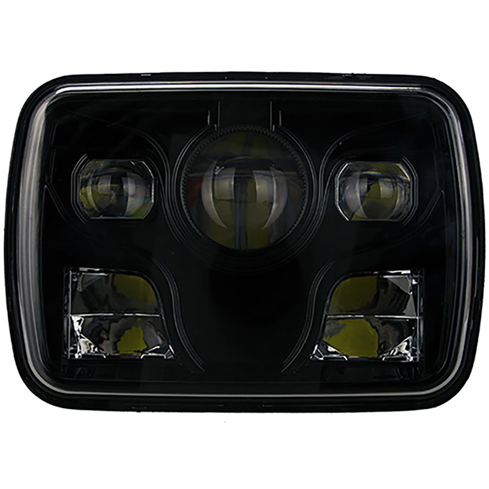 Sifam - Projecteur rectangulaire 10 led sans patte de fixation Noir