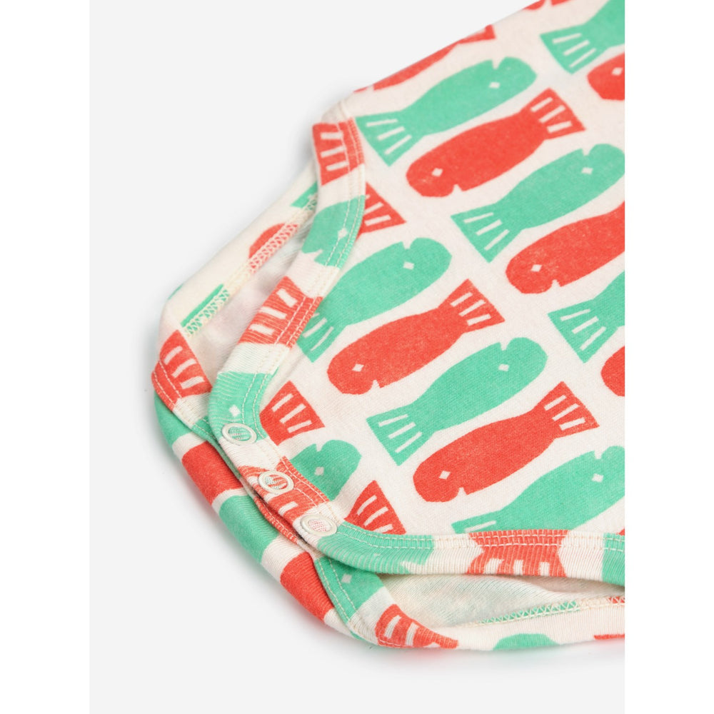 Køb Bobo Choses Offwhite Lucky Fish All Over Body