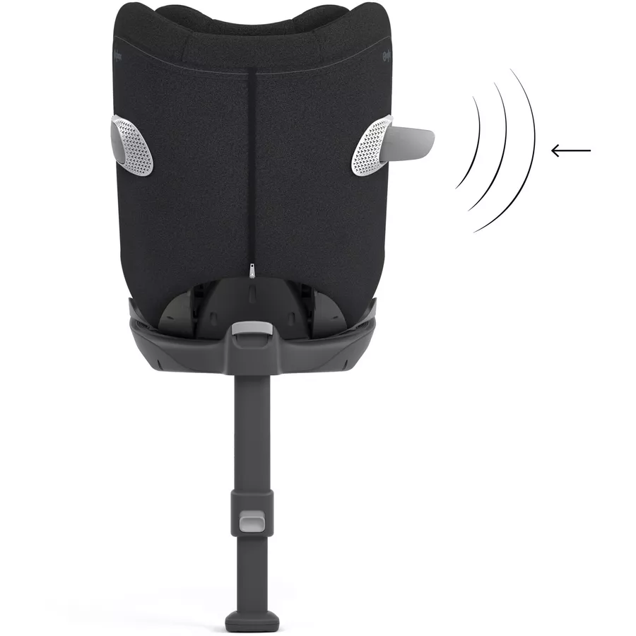 cybex PLATINUM Reboarder Sirona T I-Size Sepia Black Plus mit Basisstation Base T