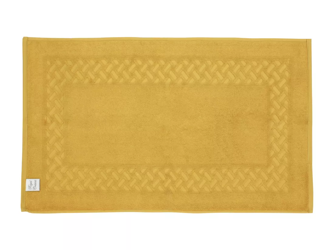 Tapis de bain 50x80 cm ROYAL CRESENT Jaune Quartz 850 g/m2