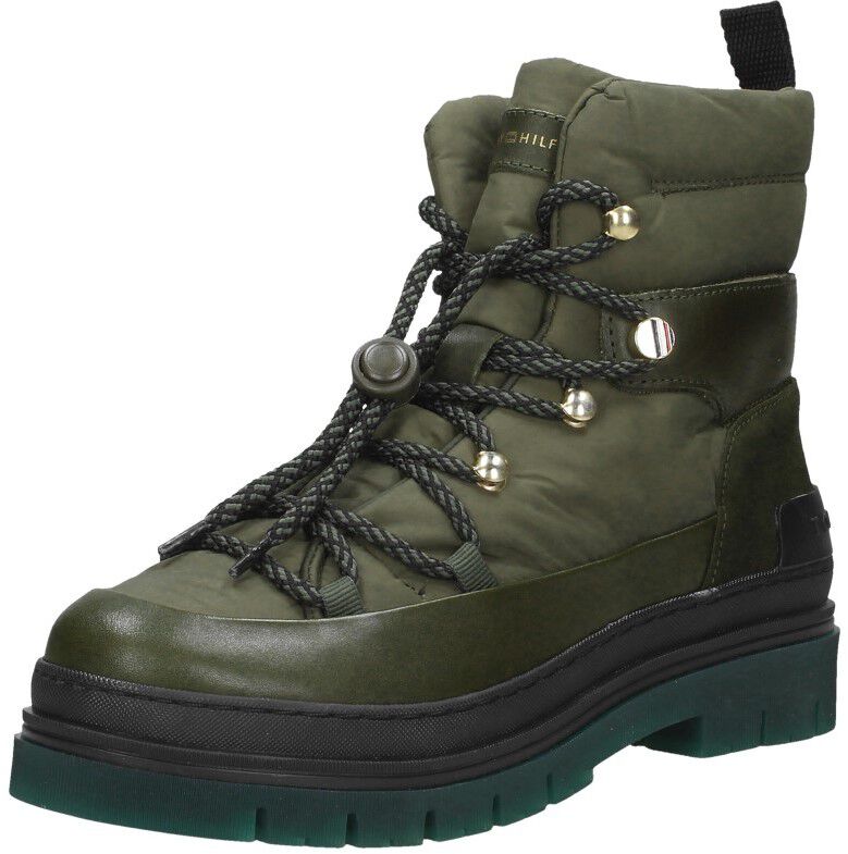 Tommy Hilfiger Laced Outdoor Boot groen