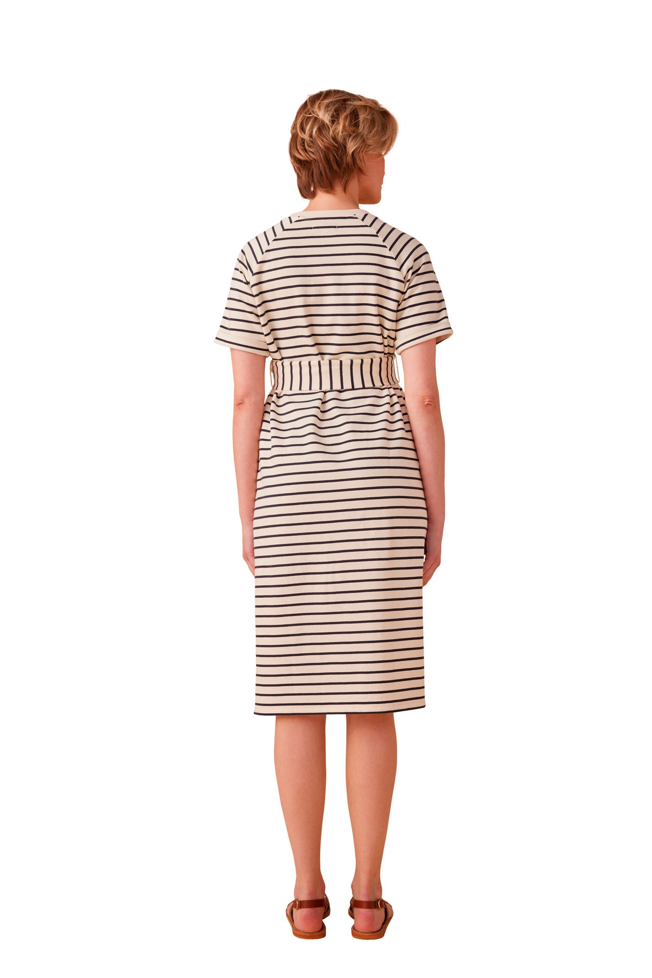 Envie de Fraise Sweatkleid für Schwangerschaft & Stillzeit wollweiß