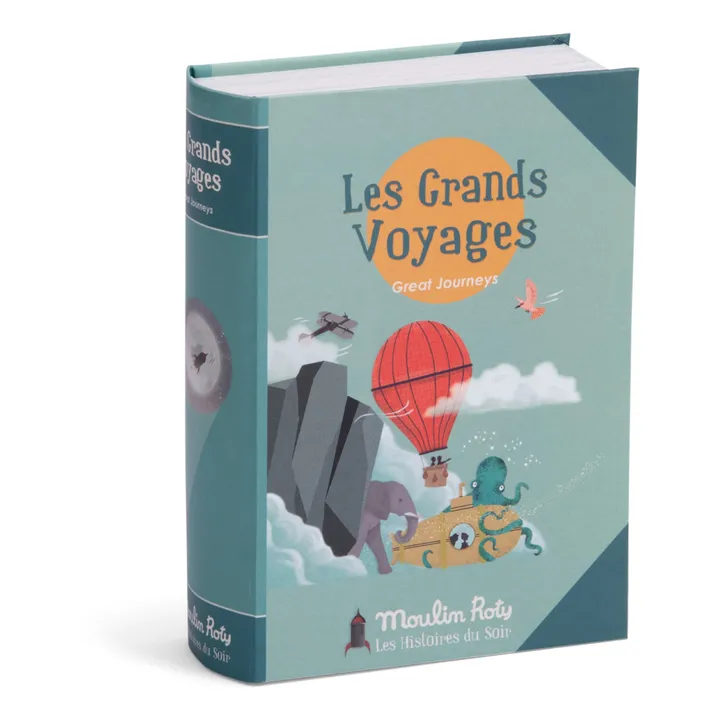 Moulin Roty Lampe à histoires livre Grands voyages