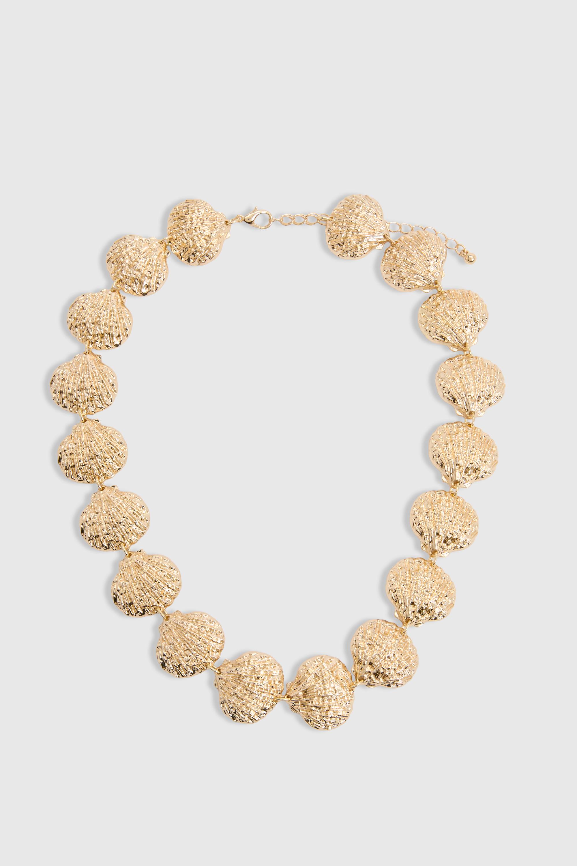 boohoo Collier Plastron Coquillage