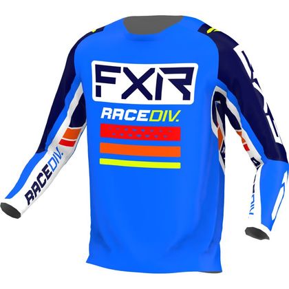 Maillot cross FXR CLUTCH PRO COBALT BLUE/WHITE/NAVY 2022 - Bleu