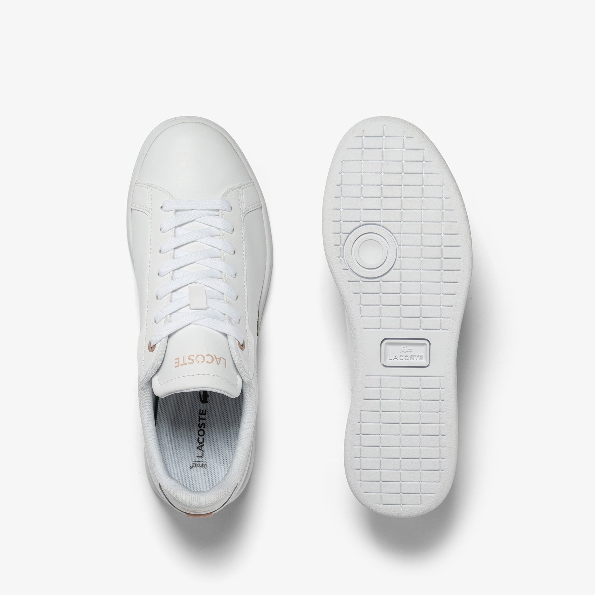 Sneakers Carnaby Pro BL femme Lacoste en cuir ton sur ton Sneakers - Blanc - Lacoste - Femme