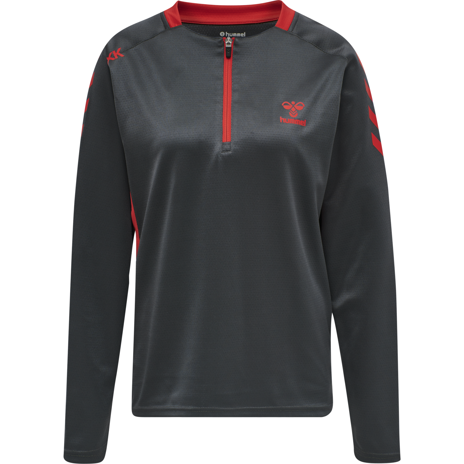 hmlACTION POLY HALF ZIP SWEAT WOMAN