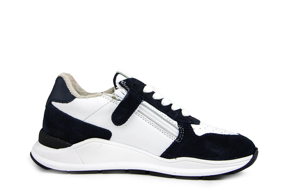 Hip Sneaker Donkerblauw Wit Combi