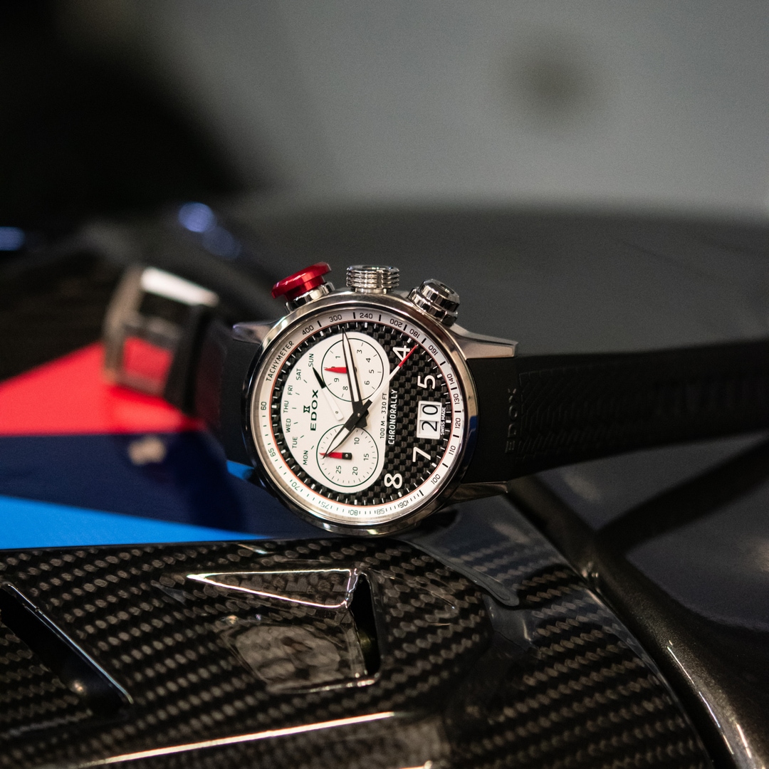 Edox Chronorally Chronograph 45 Limited Edition