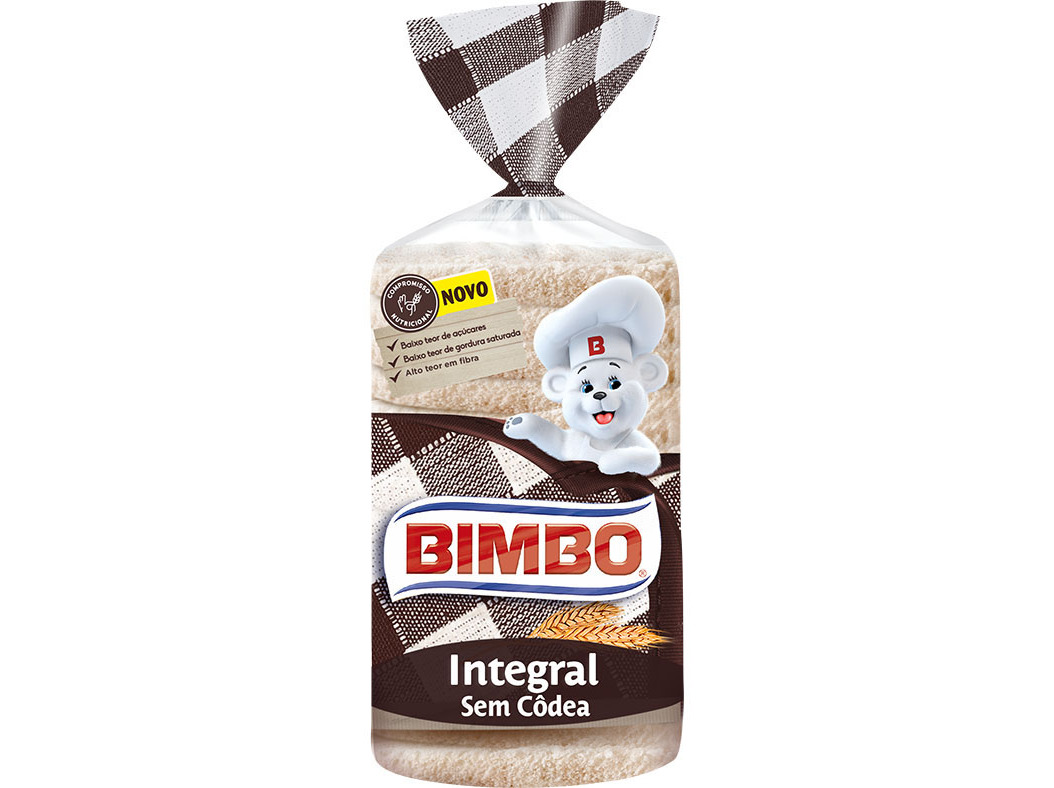 PAO BIMBO INTEGRAL SEM CÔDEA 450G