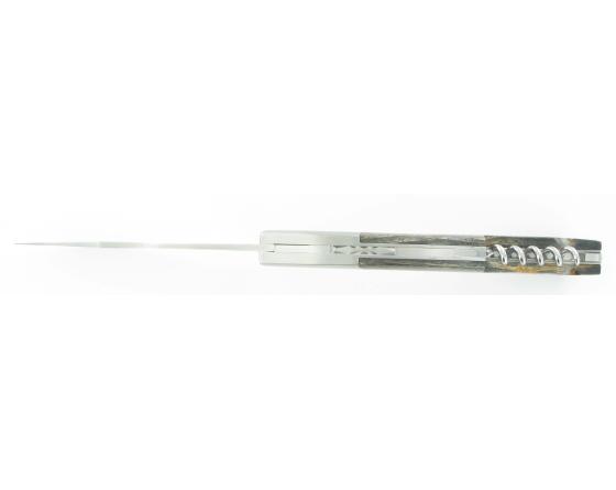 Le Thiers 2 pièces Bouleau de Norvège stabilisé Couteau de poche Le Thiers par Cognet Douk Douk