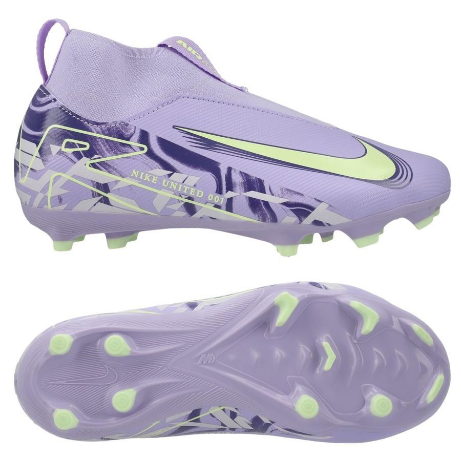 Nike Air Zoom Mercurial Superfly 10 Academy MG United - Purple Agate/Jaune Fluo Enfant
