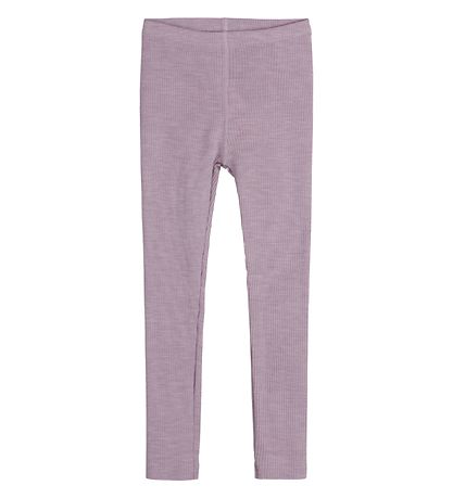 Hust and Claire Leggings - Lane - Rib - Wolle - Dusty Rose