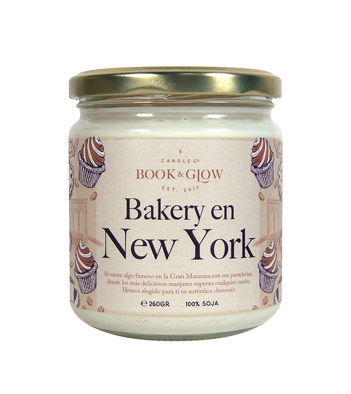 Book and Glow - *Wanderlust* - Velas de soja - Bakery en New York