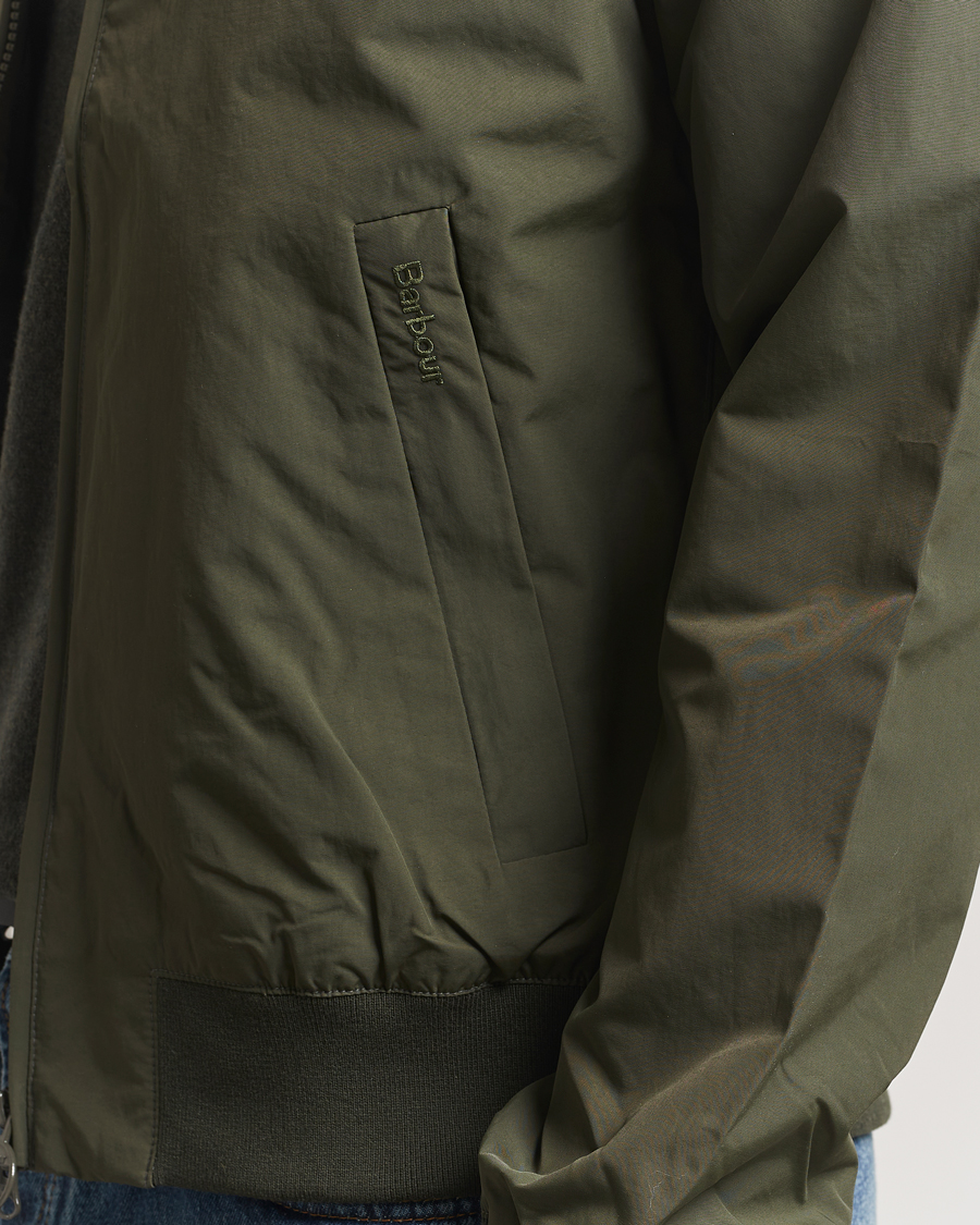 Barbour Lifestyle Royston Casual Harrington Jacket Olive