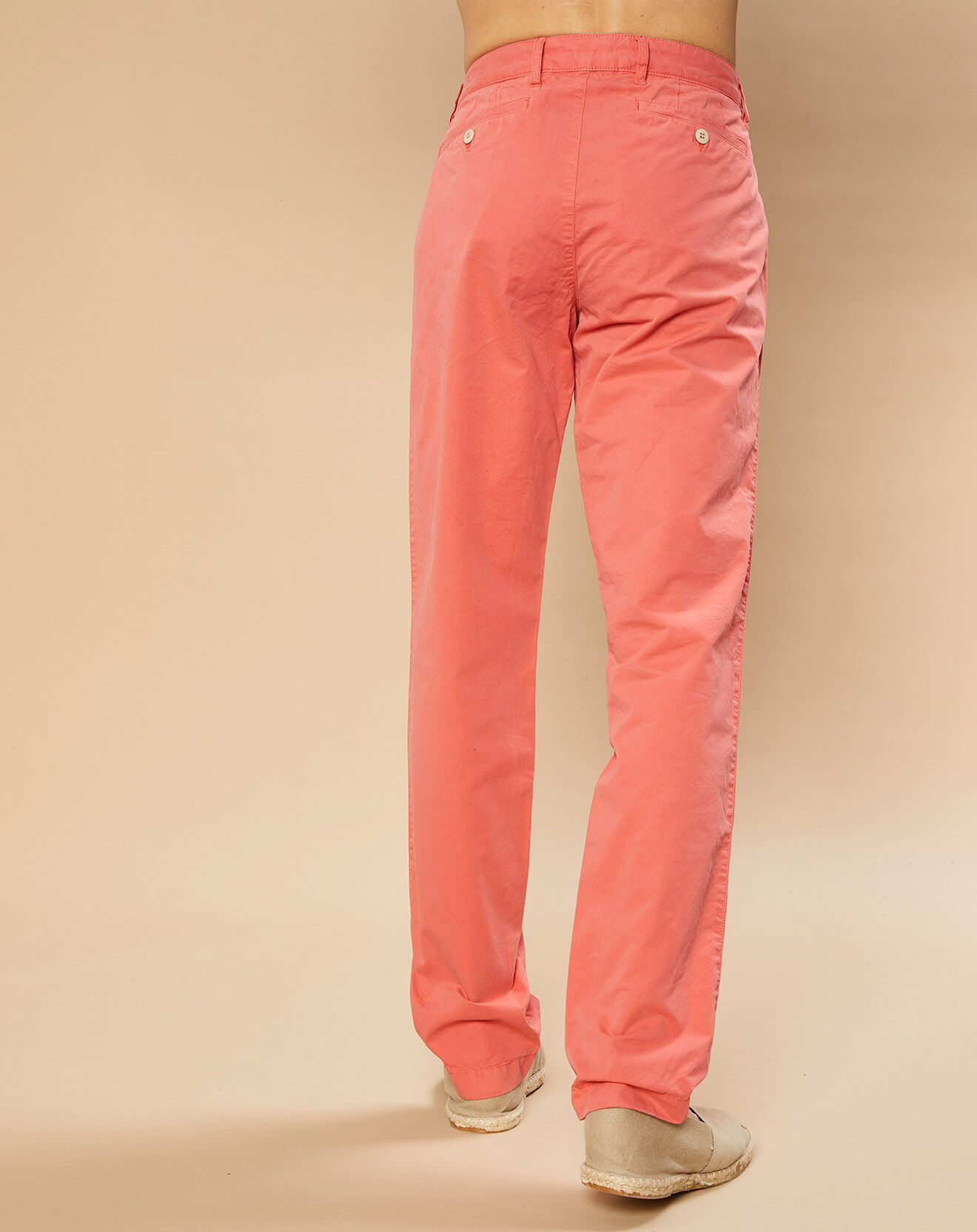 Hartford Pantalon Tex faded red
