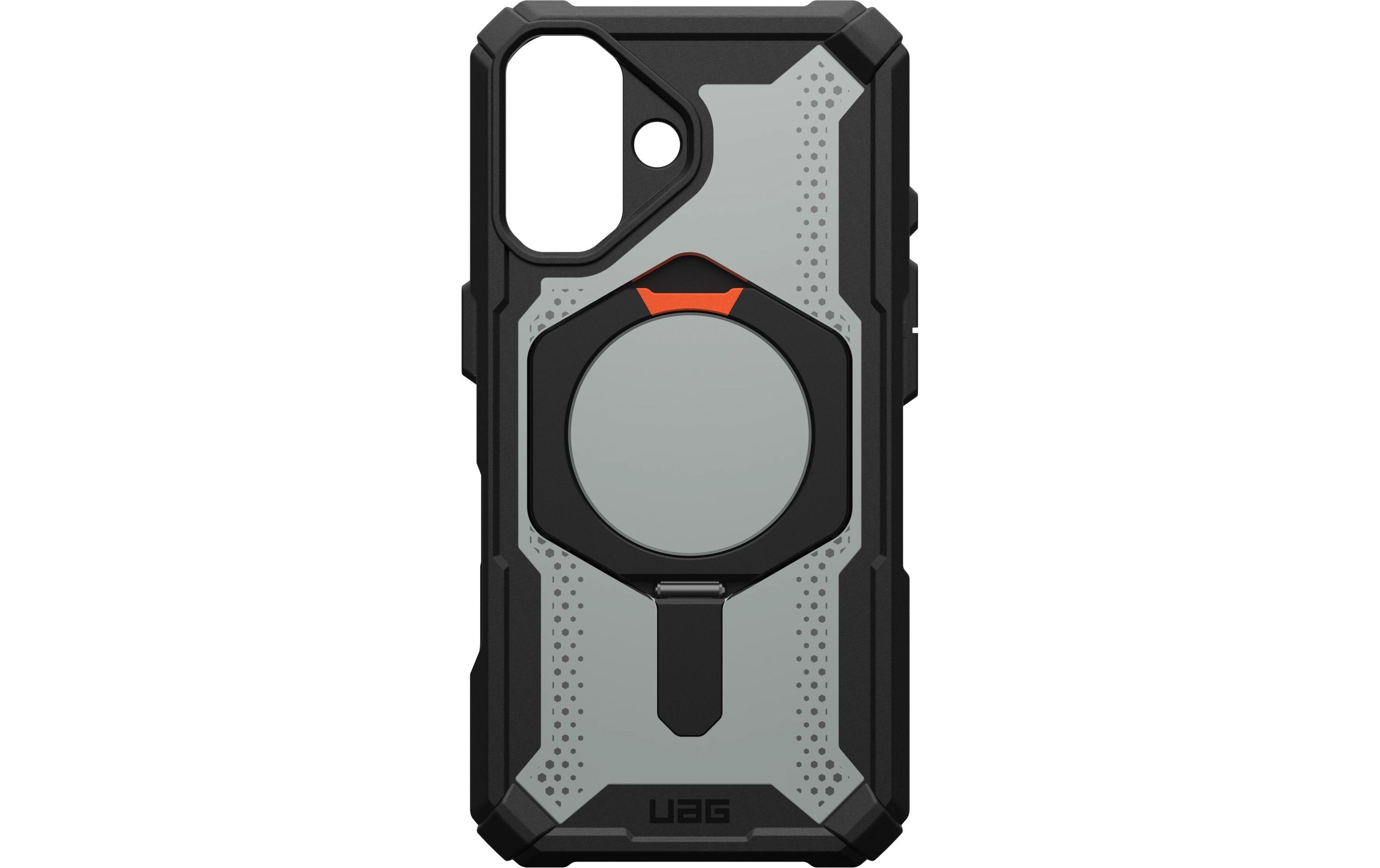 Back Cover Plasma XTE iPhone 16 Black/OrangeSchutzhülle für das Apple iPhone 16