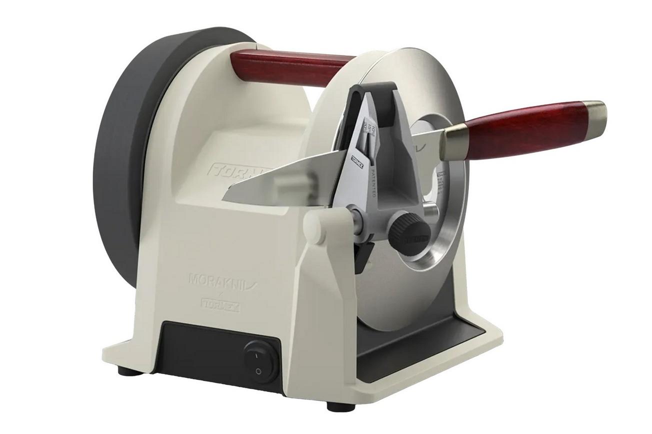 Tormek T-1 Kitchen Knife Sharpener x Morakniv 1891, Linen White, slijpmachine