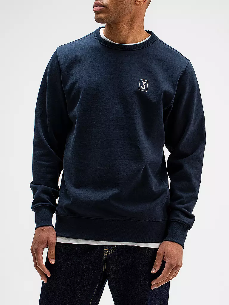 BUTCHER OF BLUE Sweater ARMY STOCK CREW blau