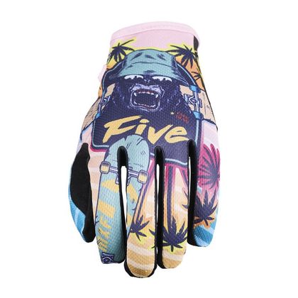 Gants cross Five MXF4 - Multicolore / Noir
