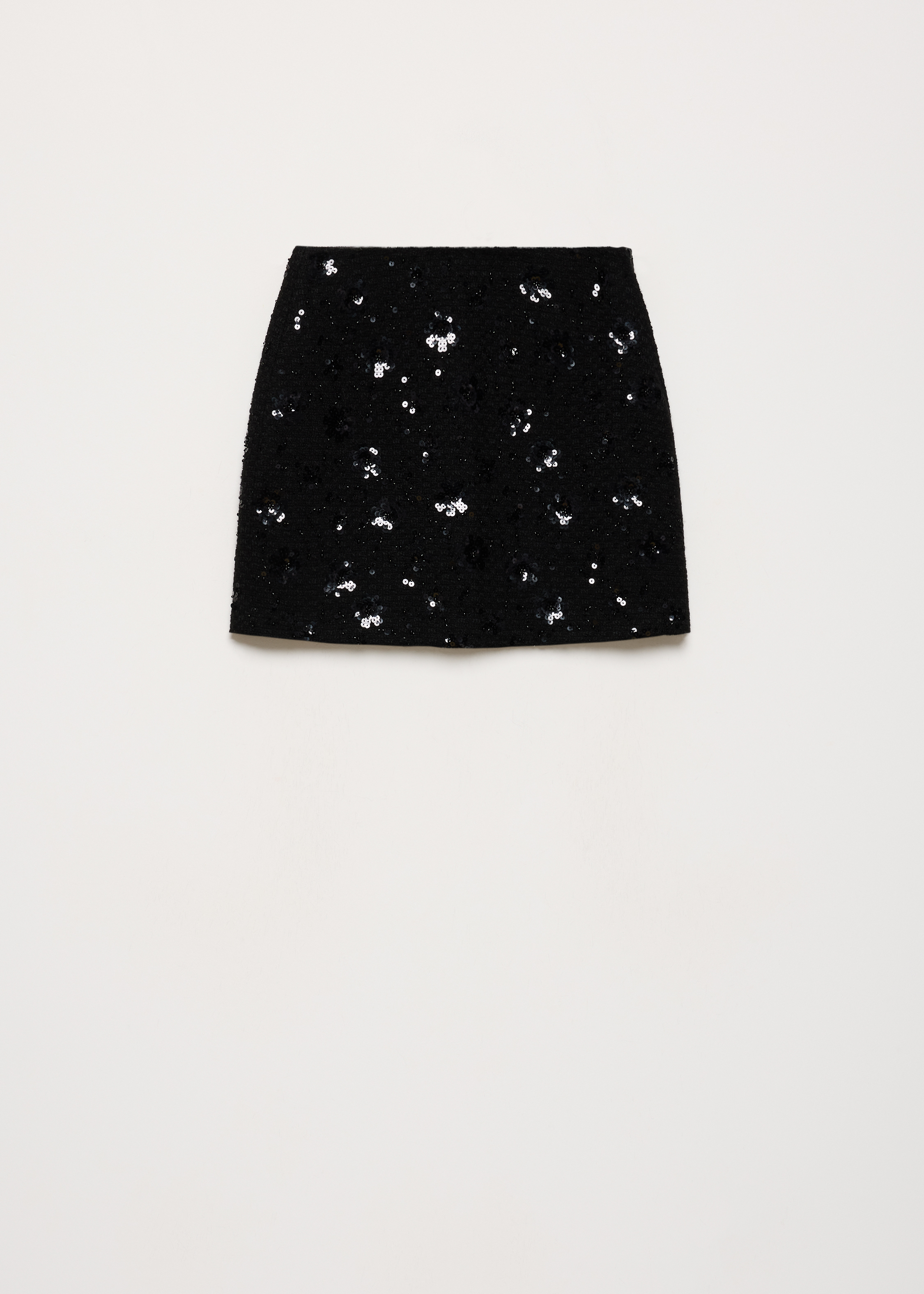 Pailletten mini rok