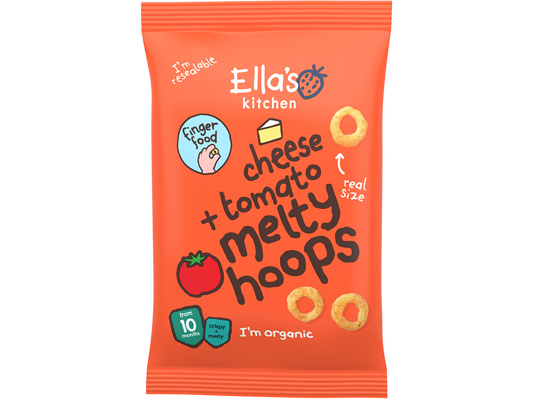 SNACK ELLA'S KITCHEN TOMATE E QUEIJO 20G