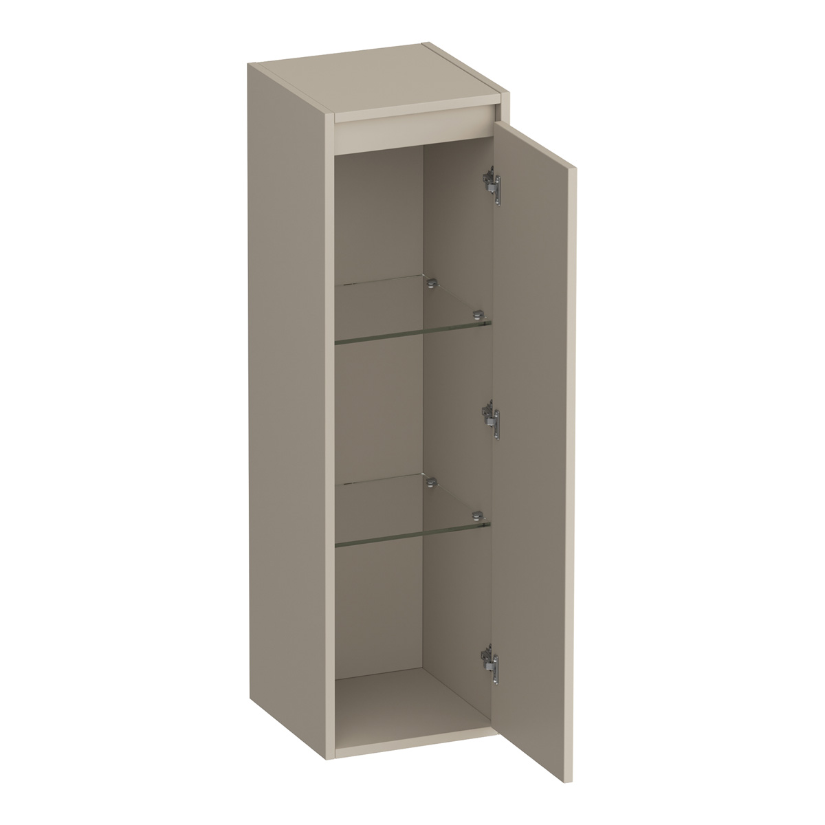 Brauer Adore kolomkast 120cm rechtsdraaiend beige mat