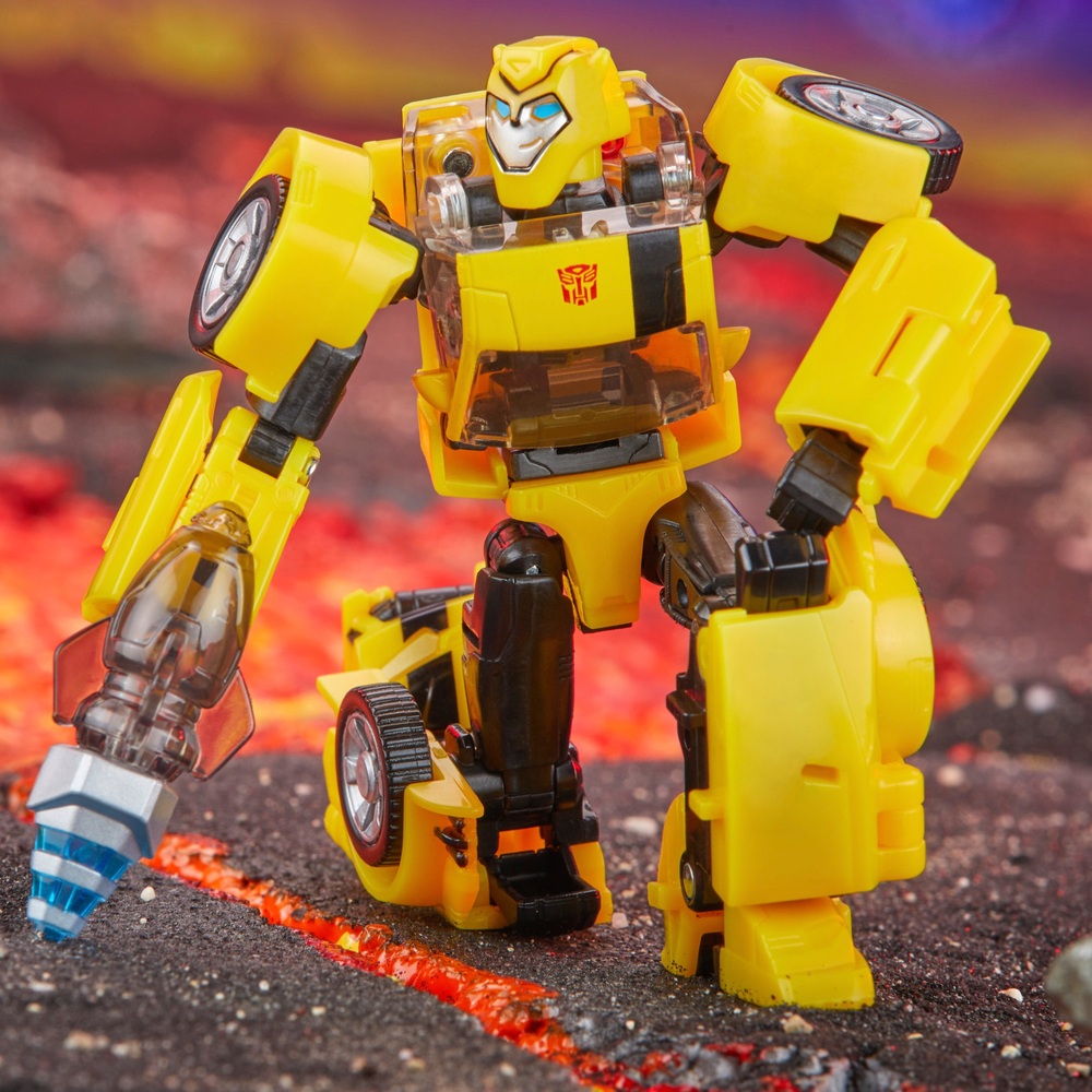 Transformers Legacy United Deluxe Class Animated Universe Bumblebee Actionfigur