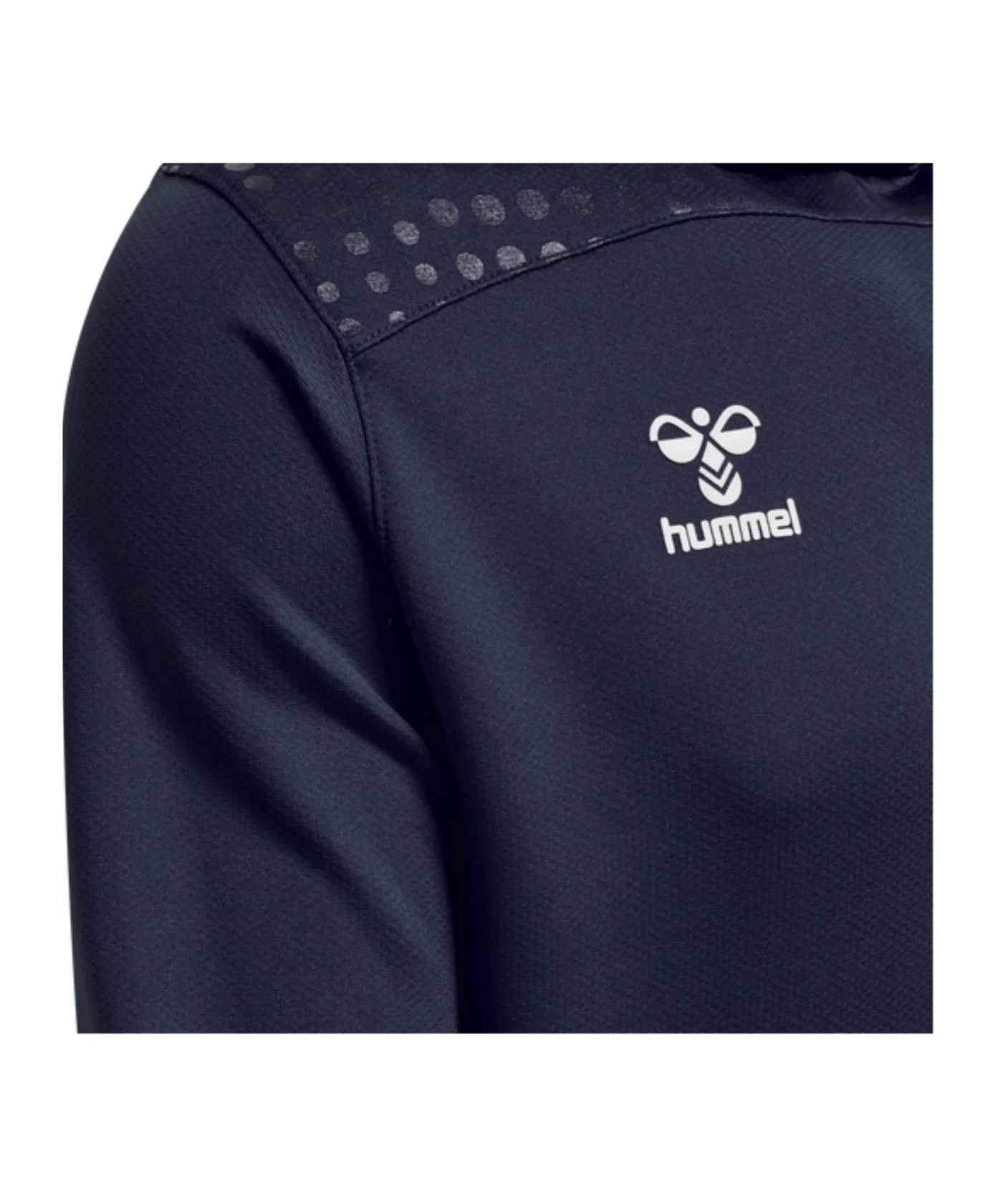 Hummel hmlLEAD Poly Hoody Blau F7026