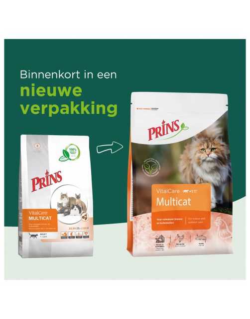 Prins Vitalcare Multicat Gevogelte - Kattenvoer