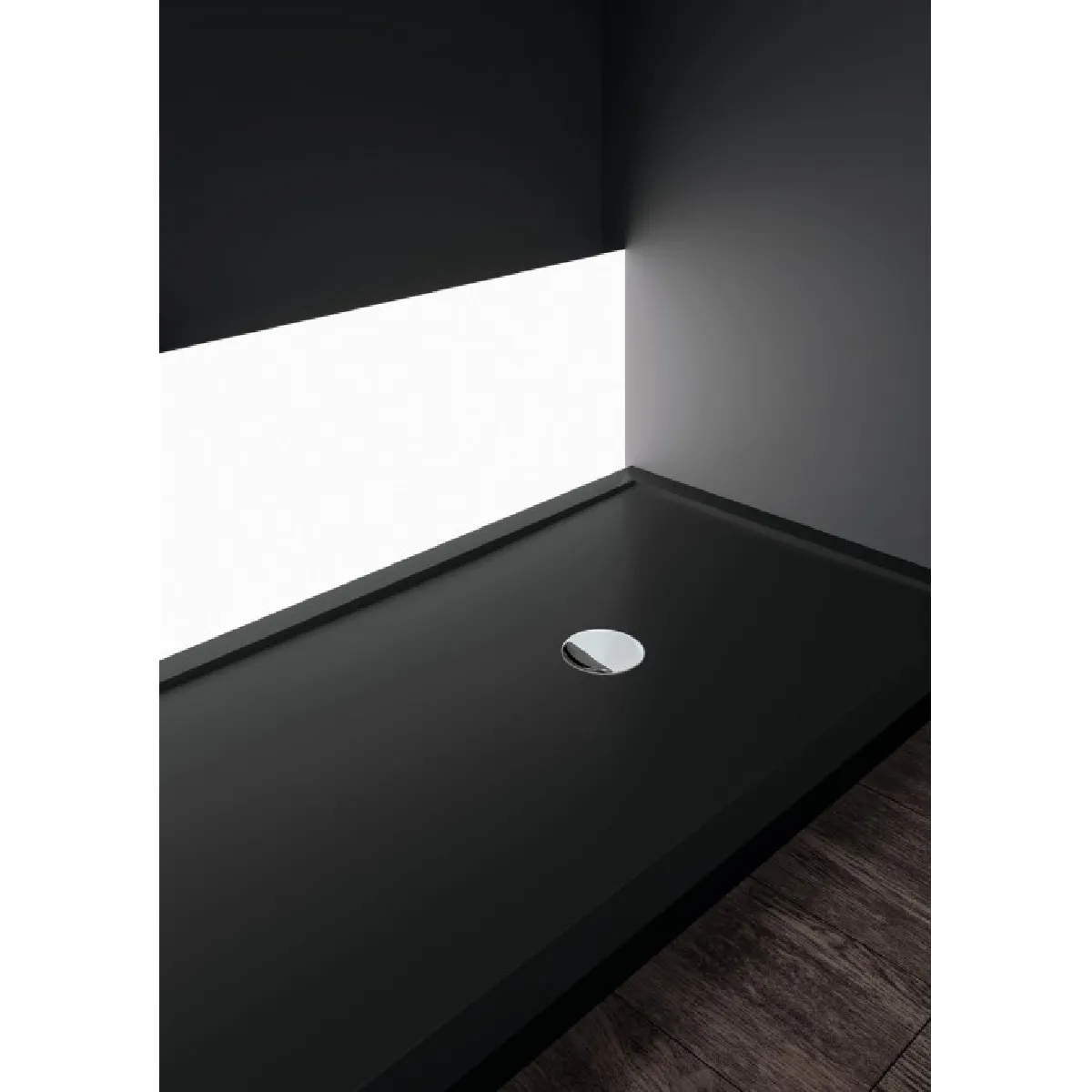 Novellini Olympic Plus - 120x100 cm - Noir