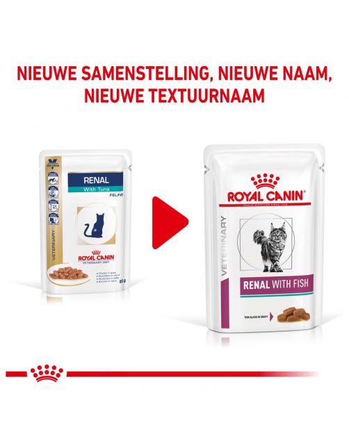 Royal Canin Veterinary Diet Renal Tuna Wet - Kattenvoer - 85 g