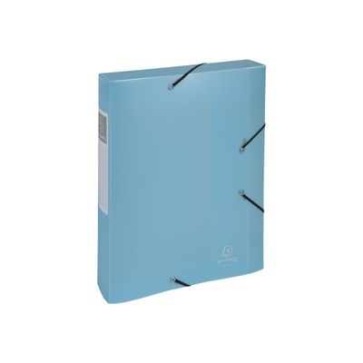 Exacompta Chromaline Pastel - Boîte de classement plastique - dos 60 mm - disponible dans différentes couleurs pastels