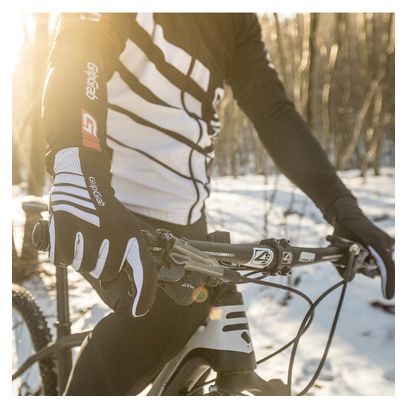 Gants Longs GRIPGRAB Raptor Noir Blanc