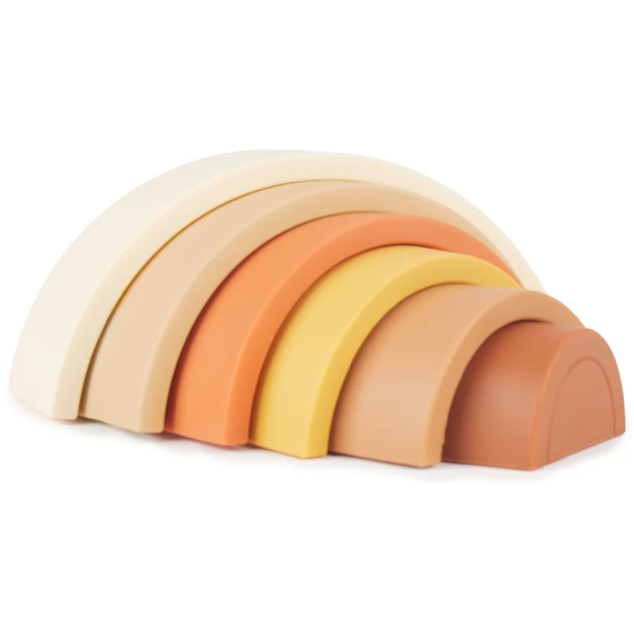 bieco Silikon Regenbogen Chocolate Bliss