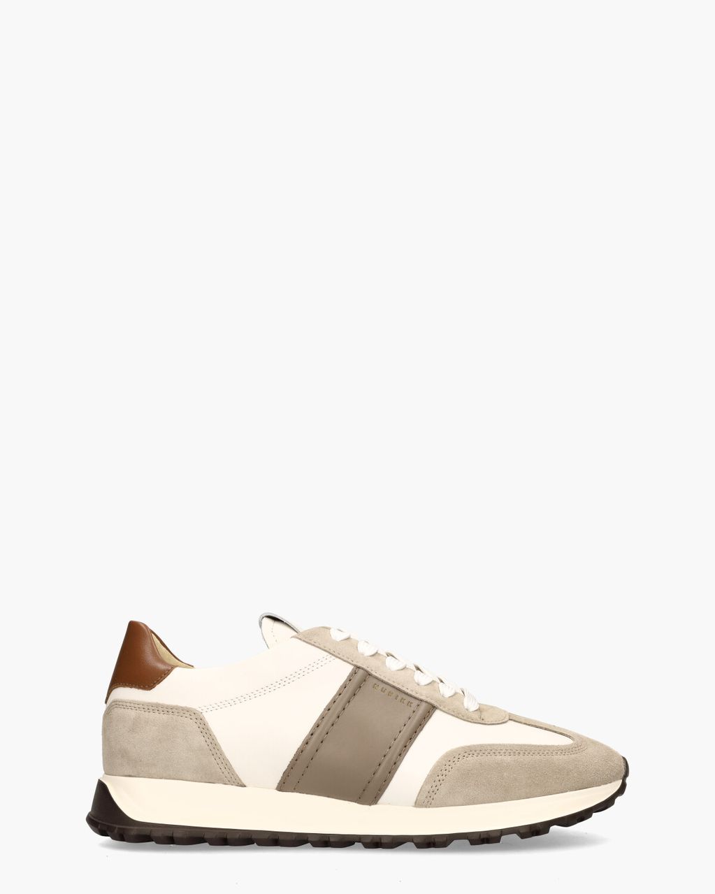 Nubikk Glen Hendrix Wit/Taupe Herensneakers
