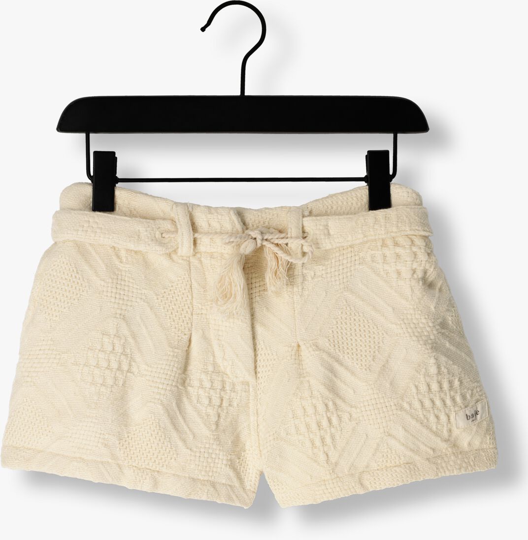 BAJE STUDIO beige baje studio shorts yula