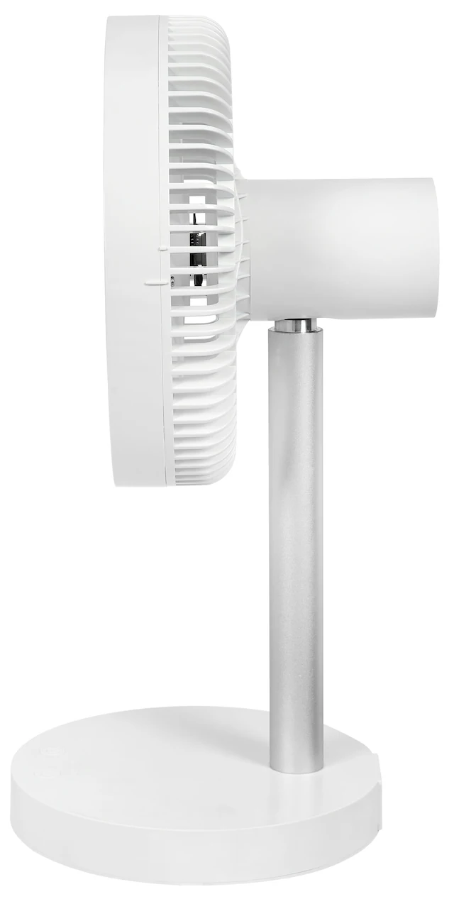 Gutfels Tischventilator »»VENTI 3020 R«« 20 cm Durchmesser bis zu 10 h Akkulaufzeit, Ø 20 cm, 4 Stufen, leise, modernes Design