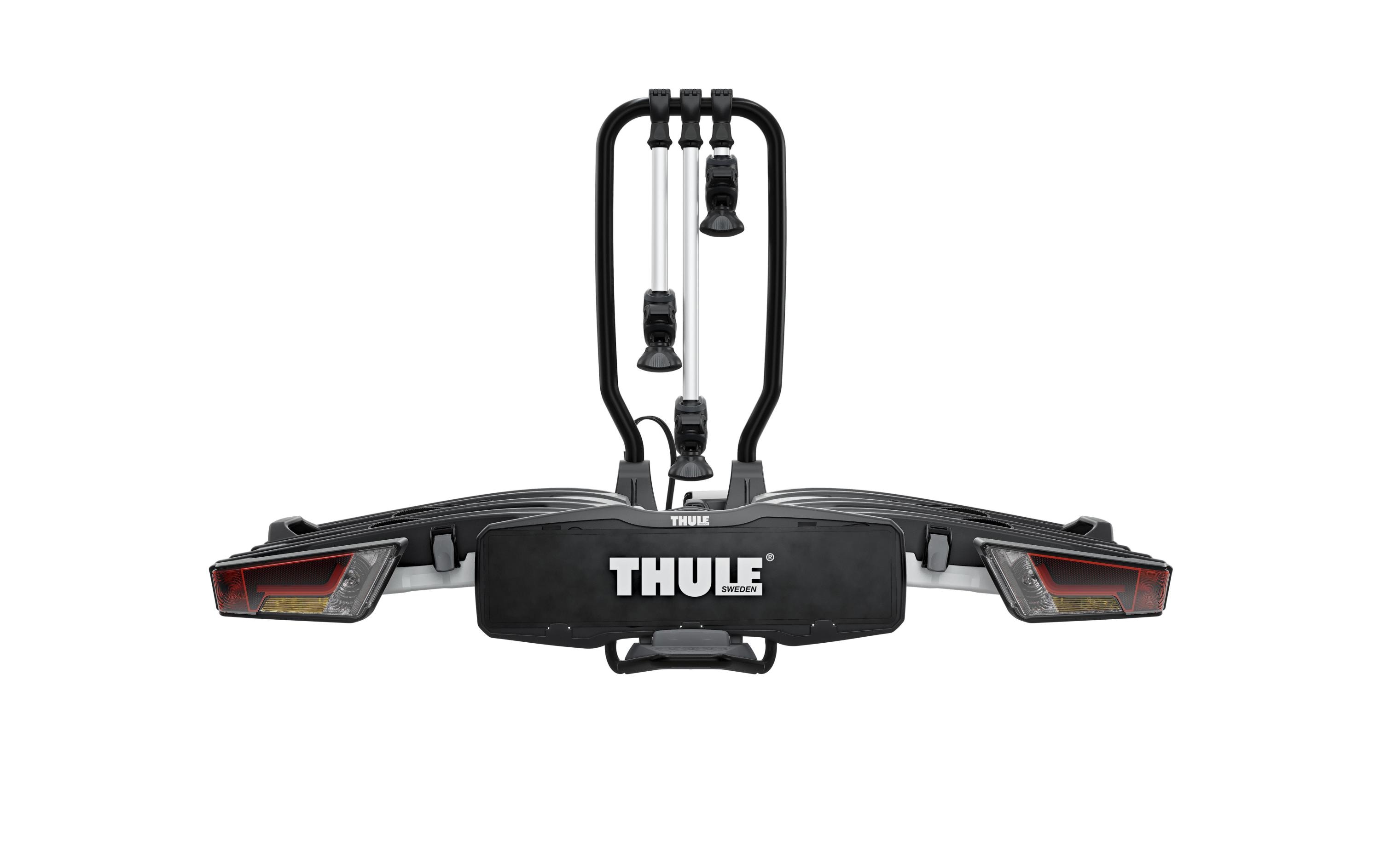 Anhängerkupplungsträger EasyFold XT 3<br>Komplett zusammenklappbare Fahrradträger für Anhängekupplung