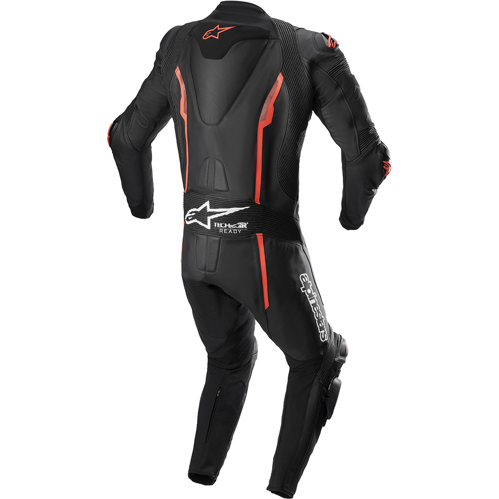 Alpinestars - Combinaison Missile V2 - 1 pièce Noir / Rouge fluo