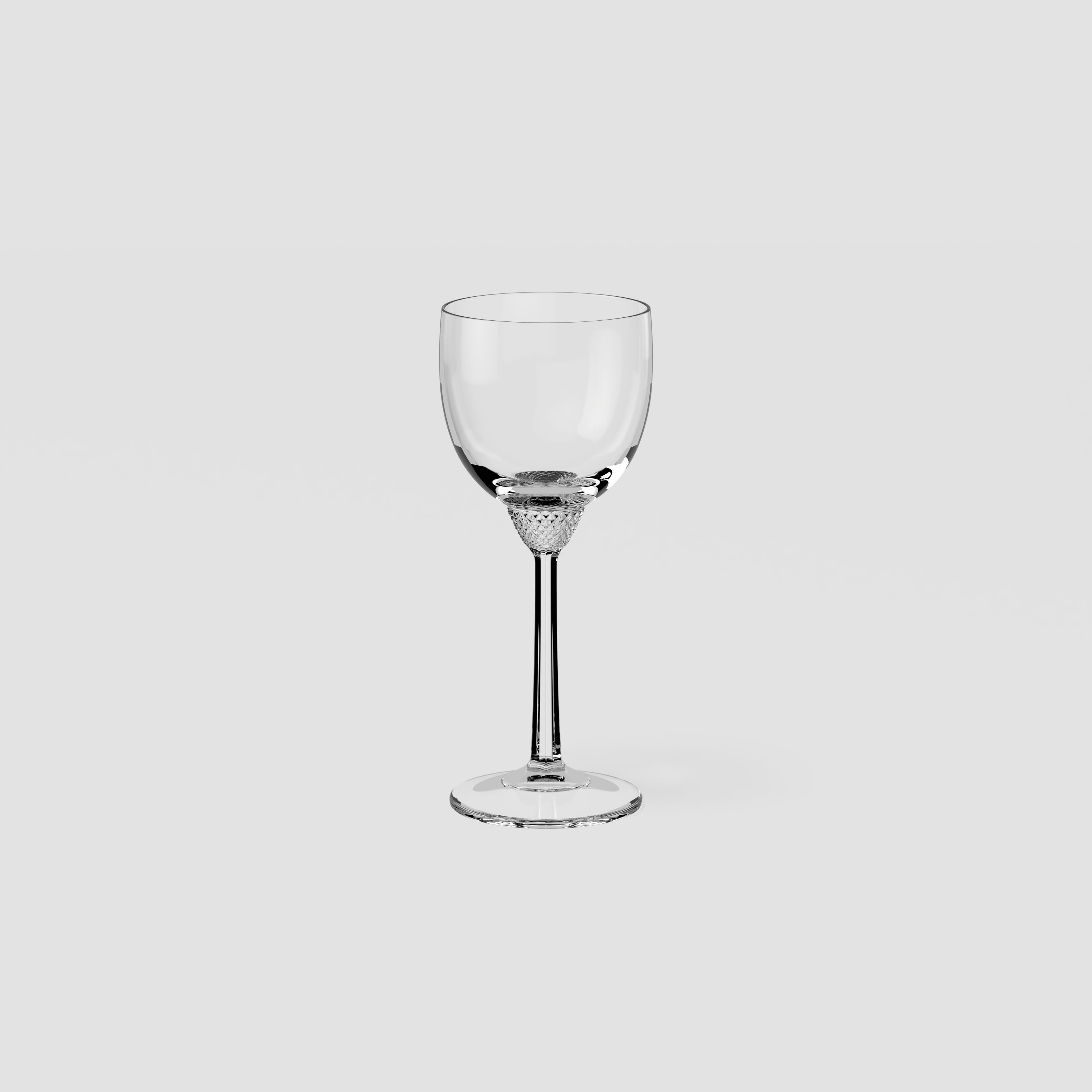 Octavie Red wine glass Clear, 6.8 oz, crystal glass