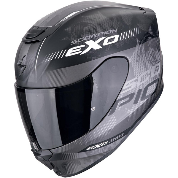 Scorpion - Casque Exo-391 Ava Noir Mat / Argent