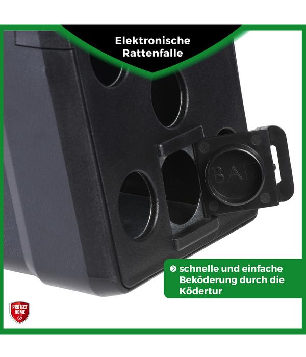PROTECT HOME Elektronische Rattenfalle, 1 Stk.
