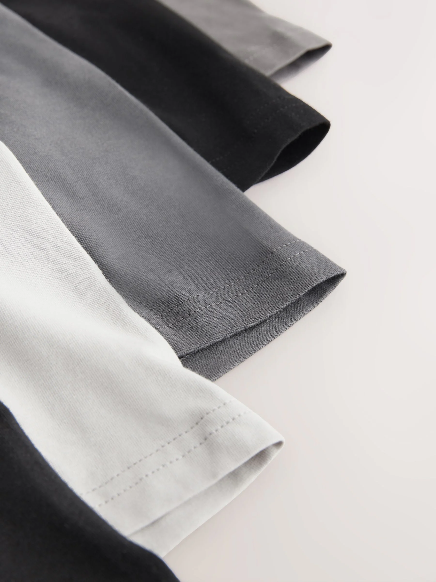 Zwart/grijs - Boxershorts van katoenrijk materiaal met A-voorkant