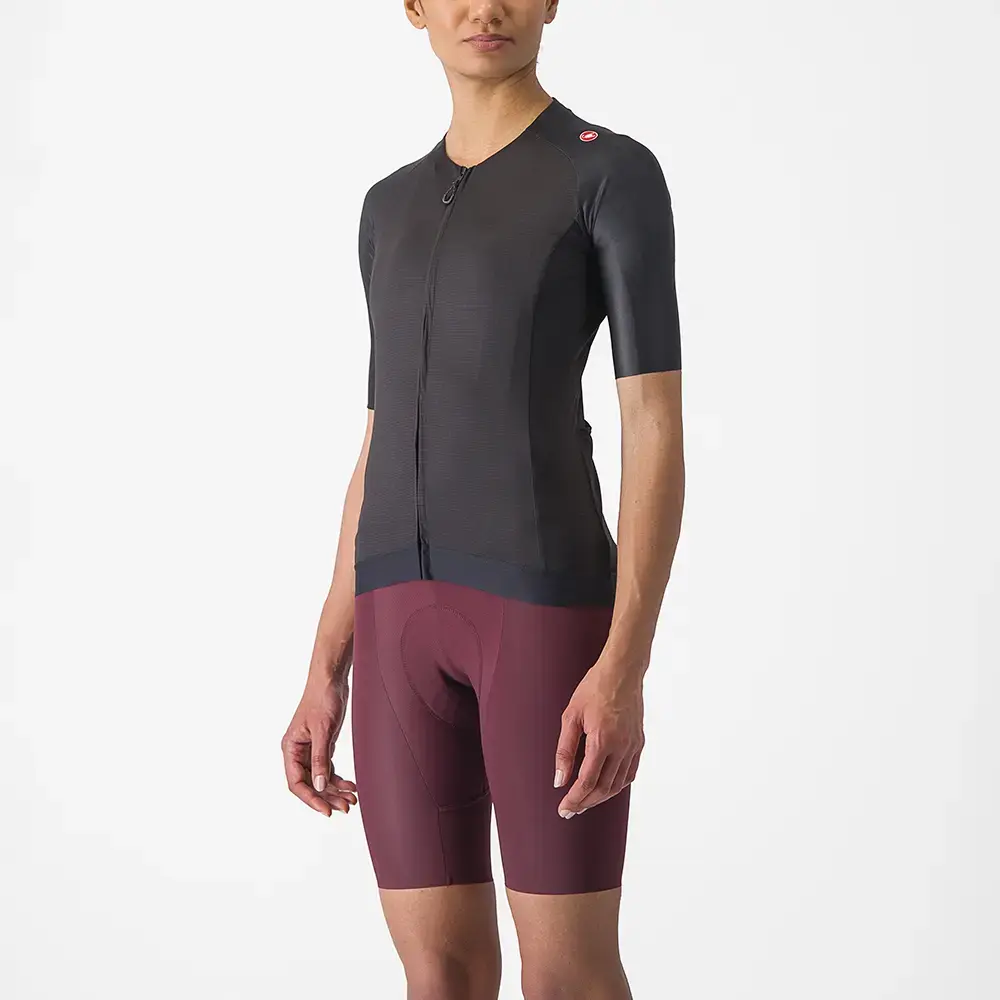 Castelli Aero Pro 7.0 Fietsshirt Korte Mouwen Zwart Dames